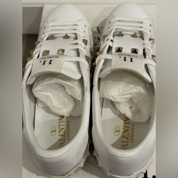 Valentino Garavani Untitled Open Sneaker in sz 37 - Picture 5 of 6